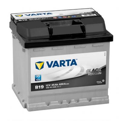 Varta Black Dynamic B19 5454120403122 akkumulátor, 12V 45Ah 400A J+ EU, magas